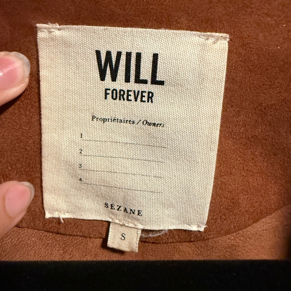 Sézane Will Jacket in Suede - Picture 2 of 5